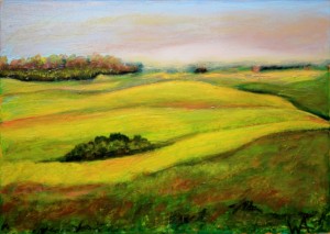 oil on paper 21" x 15"