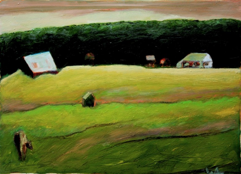 oil on paper 21" x 15"