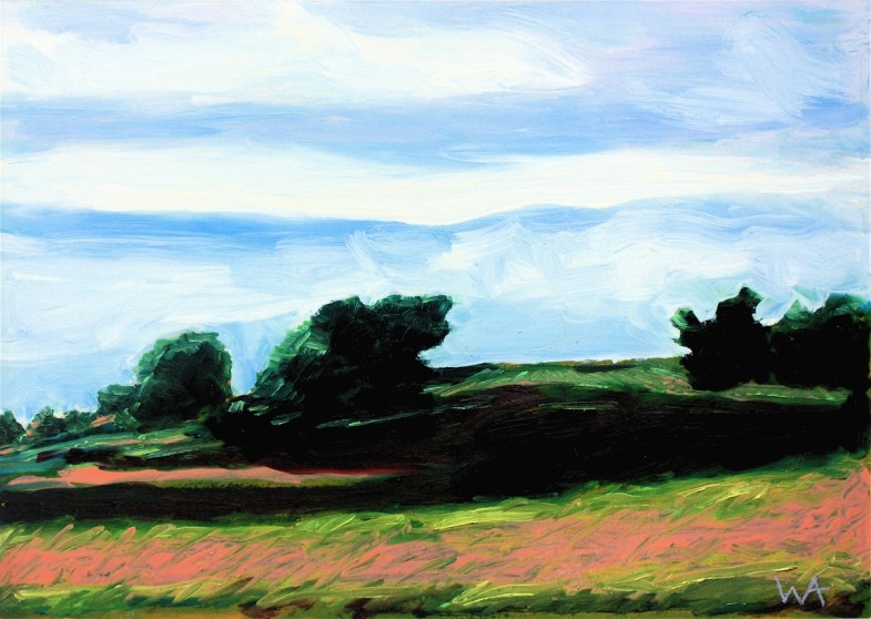 oil on paper 21" x 15"