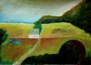 oil on paper 21" x 15"