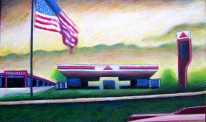 oil on canvas 44" x 27"