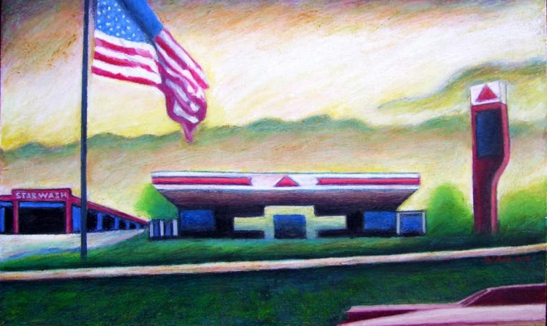 oil on canvas 44" x 27"