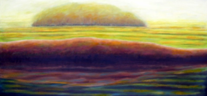 oil on canvas 57" x 27"