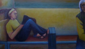oil on canvas 48" x 28"