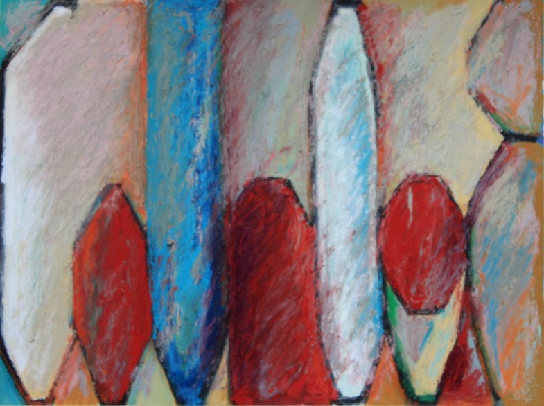 oil on paper 24" x 18"