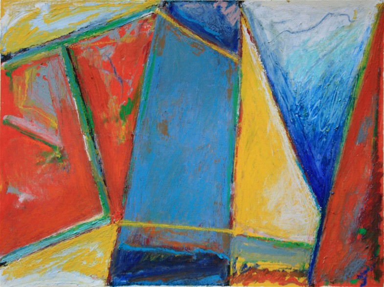 oil on paper 24" x 18"