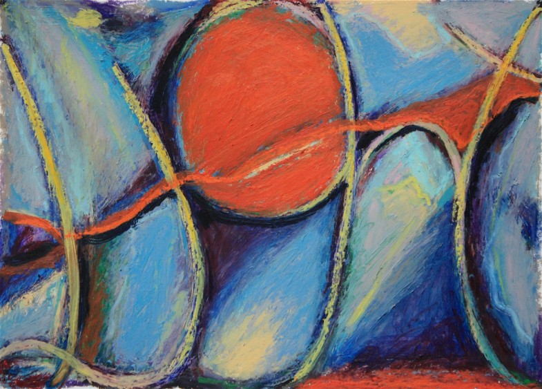 oil on paper 24" x 18"