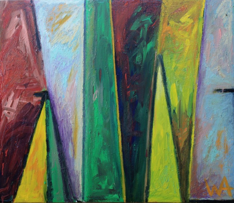 oil on canvas 30" x 30"