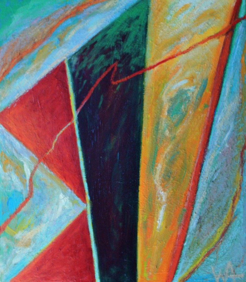 oil on canvas 30" x 36"