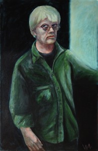 oil on paper 25" x 38"