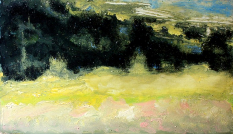 oil on paper 14" x 10"