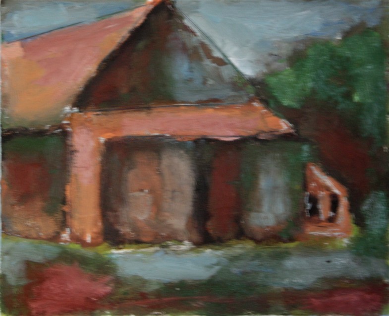 oil on paper 10" x 8"