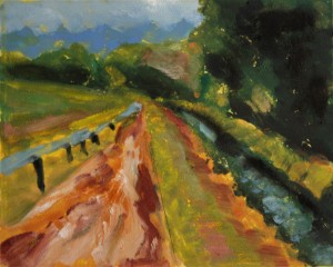 oil on paper 10" x 8"