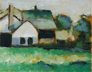 oil on paper 10" x 8"