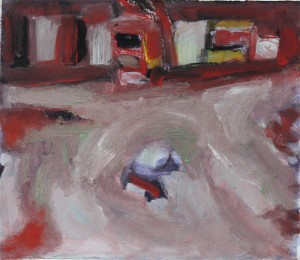 oil on paper 10" x 8"