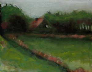 oil on paper 10" x 8"