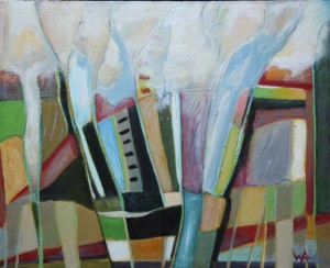 oil on canvas 31" x 25"