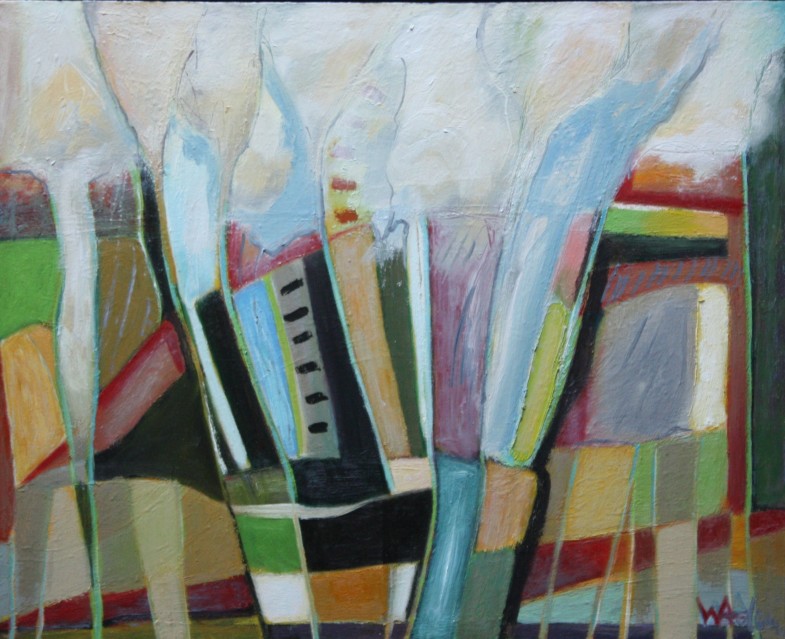 oil on canvas 31" x 25"