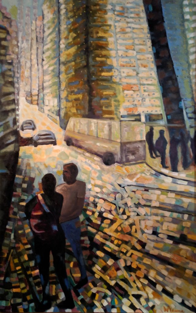 oil on canvas 31" x 50"