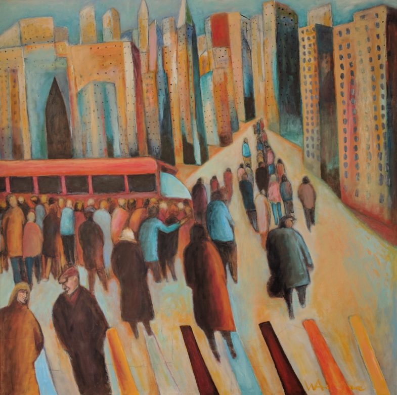 oil on canvas 48" x 48"