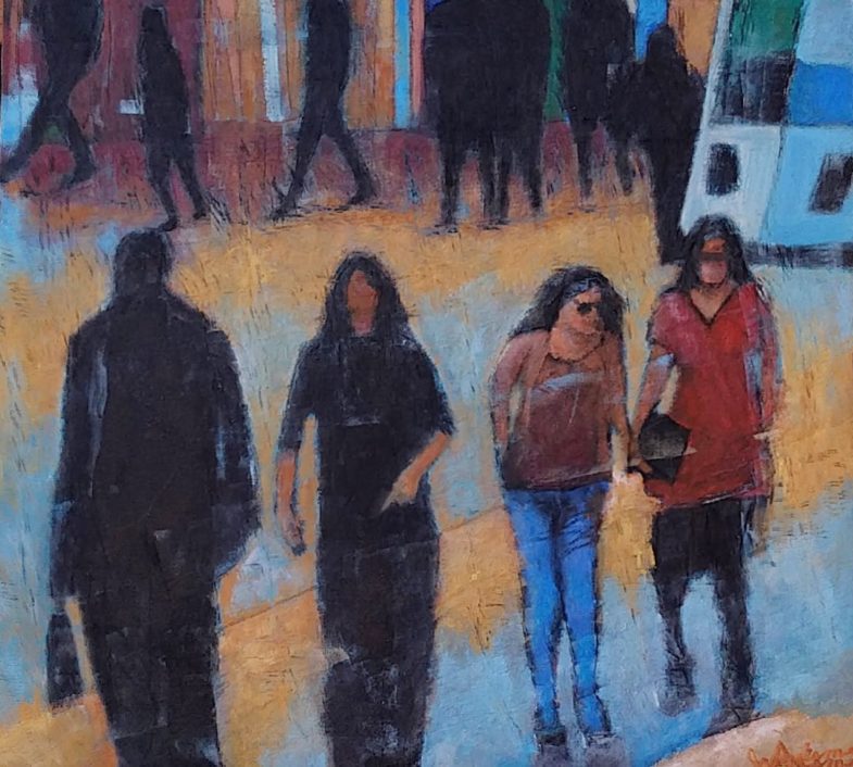 oil on canvas 30" x 30"