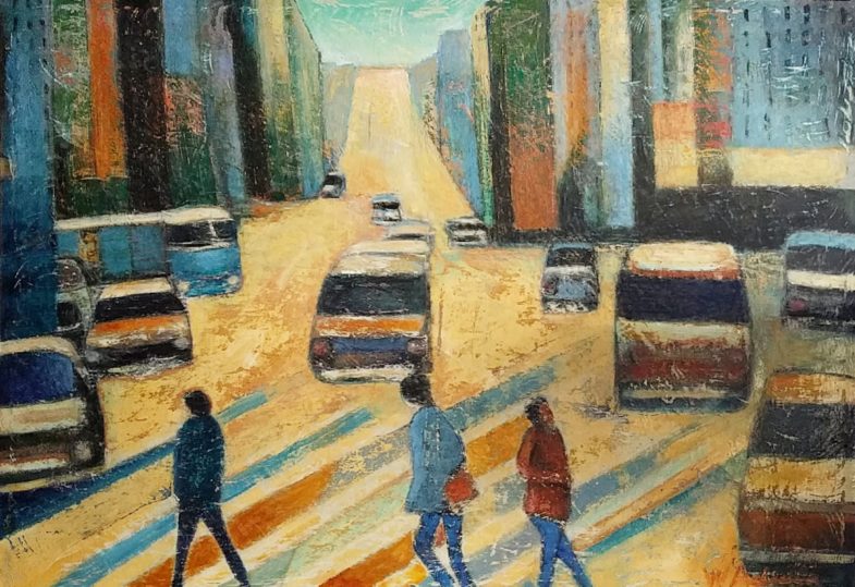 oil on canvas 48" x 33"