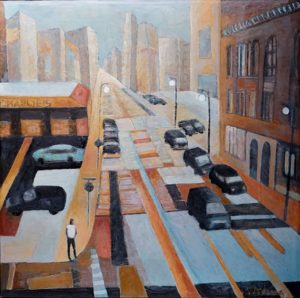 oil on canvas 42" x 40"