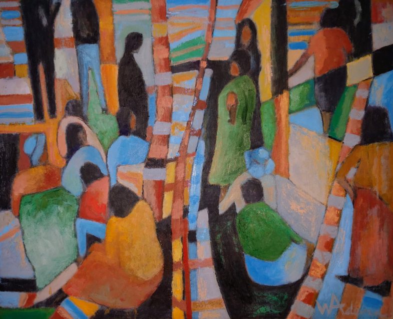 oil on canvas 31" x 25"