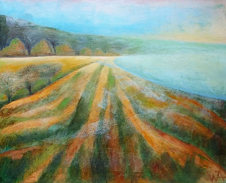 oil on canvas 44" x 36"