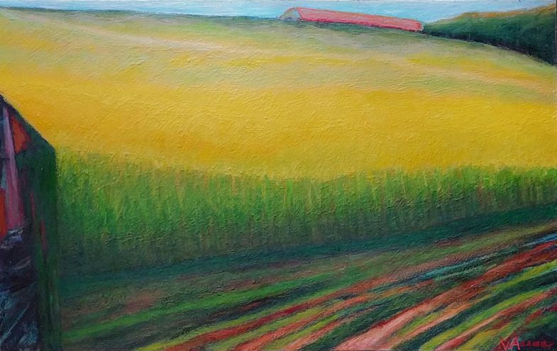 oil on canvas 48" x 30"