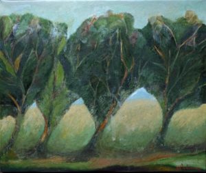 oil on canvas 36" x 32"