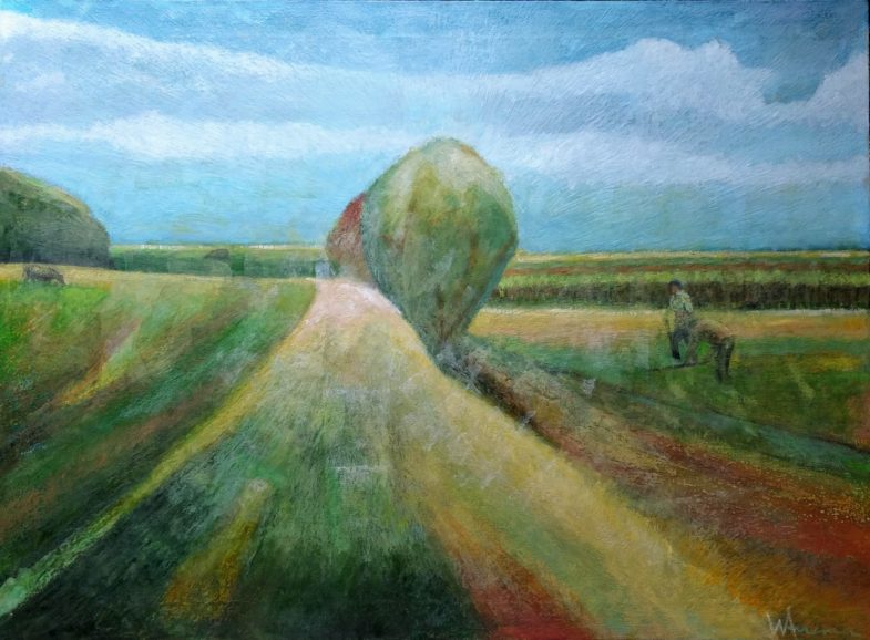 oil on canvas 45" x 33"