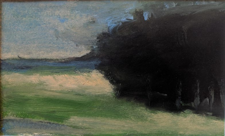 oil on canvas 8" x 5"