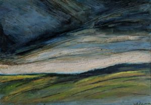 oil on paper 11" x 8"