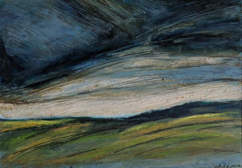 oil on paper 11" x 8"