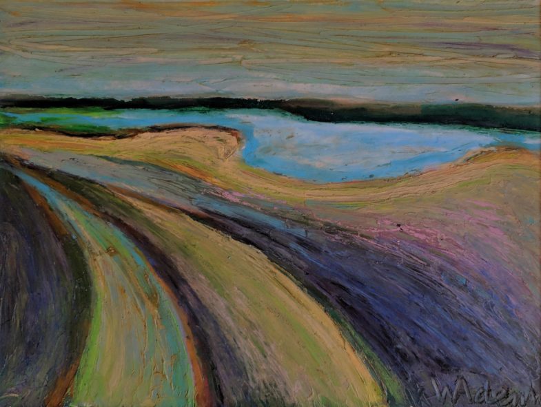 oil on paper 11" x 8"