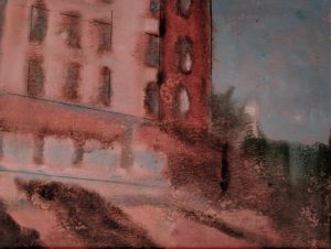 oil on paper 10" x 8"