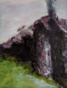 oil on paper 8" x 10"