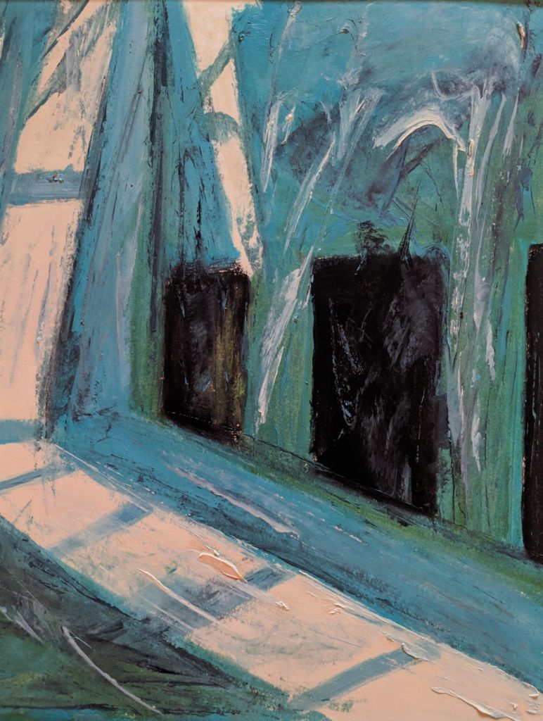 oil on paper 8" x 10"