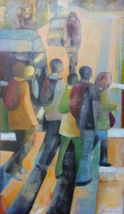 oil on canvas - 30" x 60"