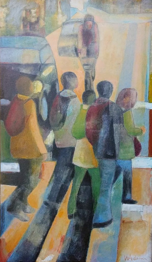 oil on canvas - 30" x 60"