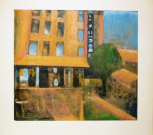 oil on paper 18" x 14"