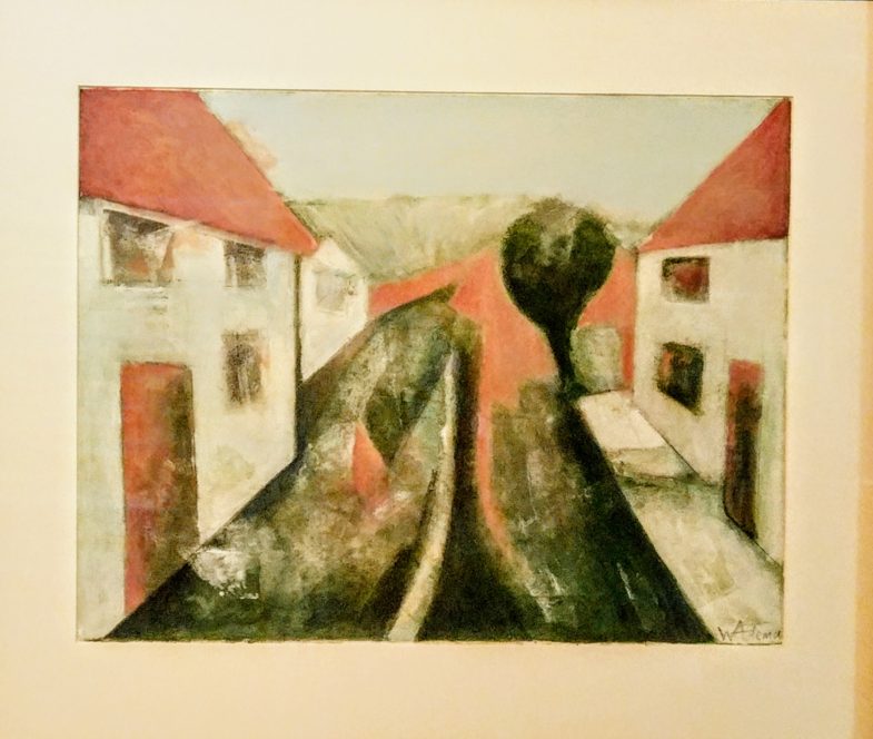 oil on paper, 18" x 14"