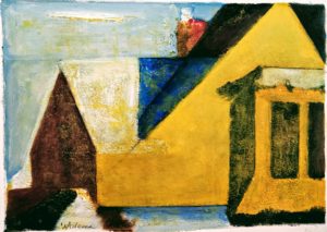 oil on paper 21" x 15"