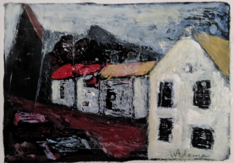 oil on paper 8" x 10"