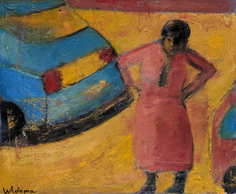 oil on paper 8" x 10"