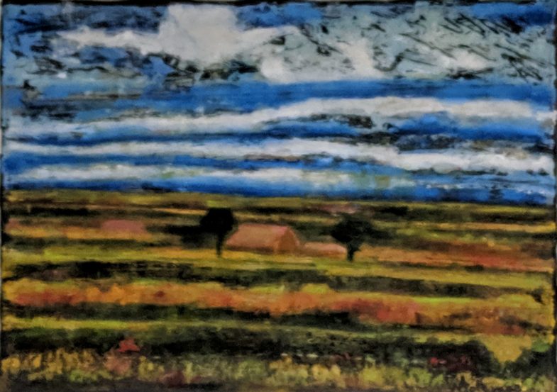 oil on paper 21" x 15"