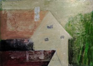 oil on paper, 18" x 14"