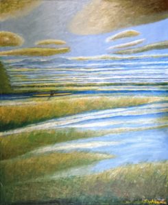 oil on canvas 50" x 60"