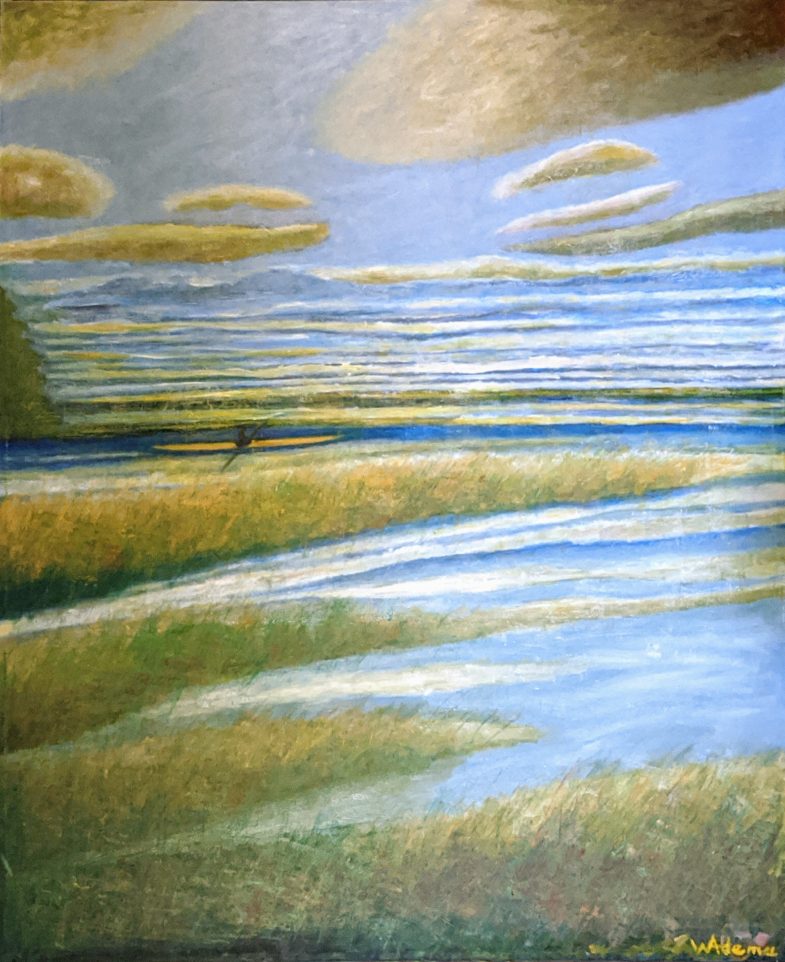 oil on canvas 50" x 60"